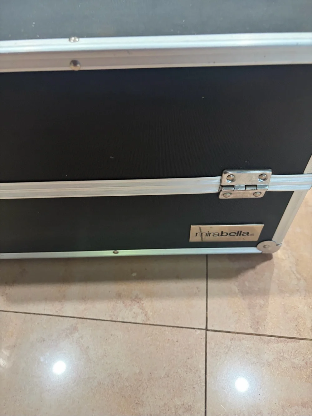 Professional Black Aluminum Makeup Equipment Case